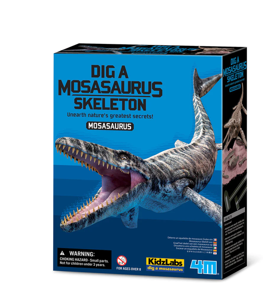 4M KidzLabs Mosasaurus Fossil Kaivaussetti