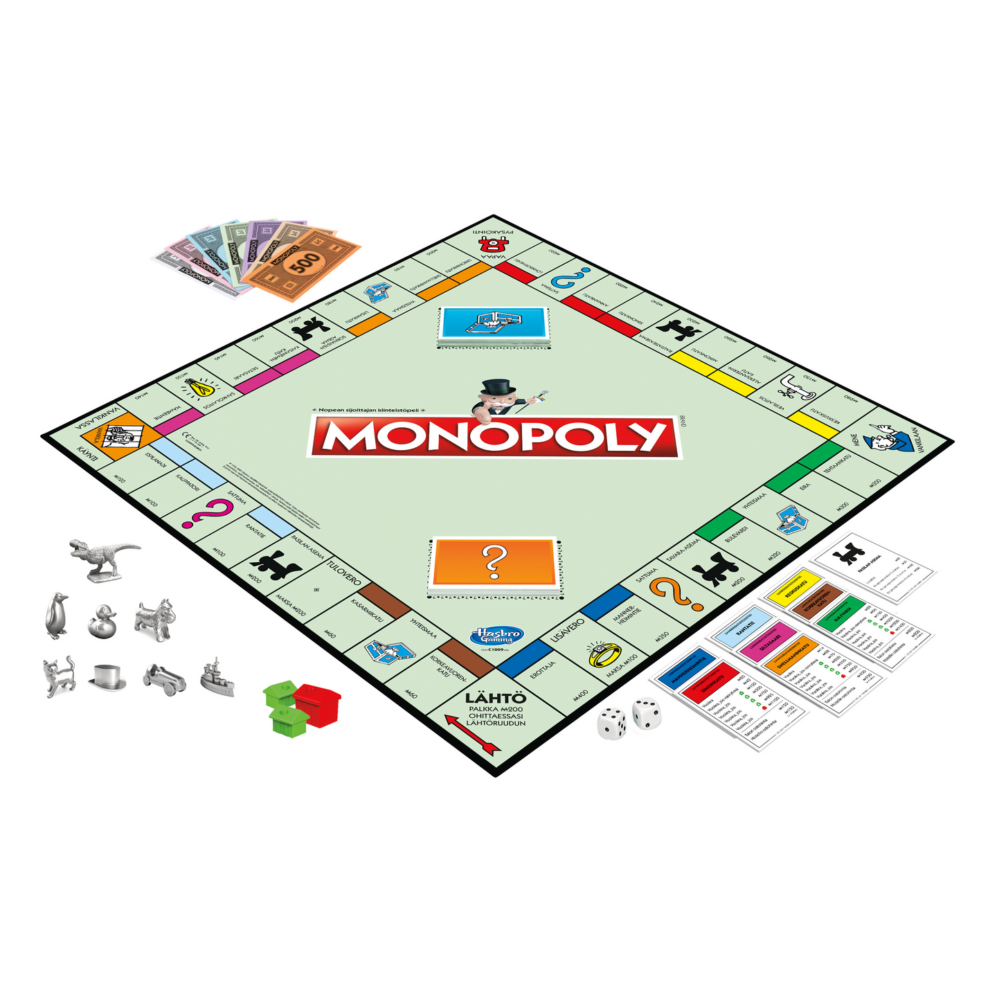 Klassinen Monopoly Refresh (sis. sormustin)