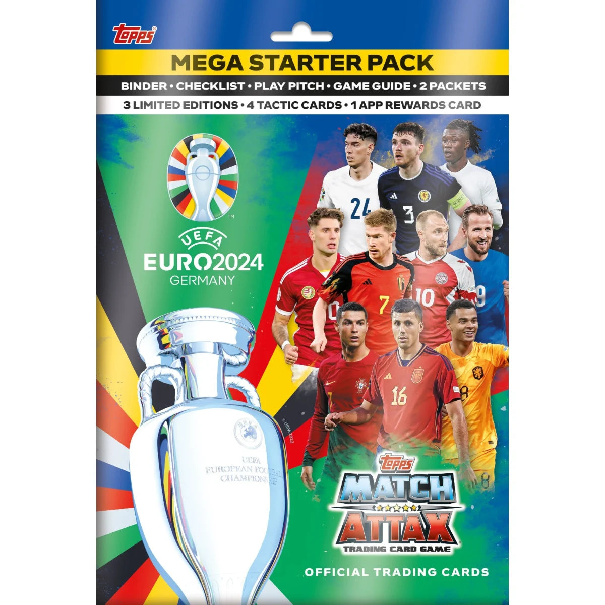 Match Attax UEFA Euro 2024 Mega Starterpack