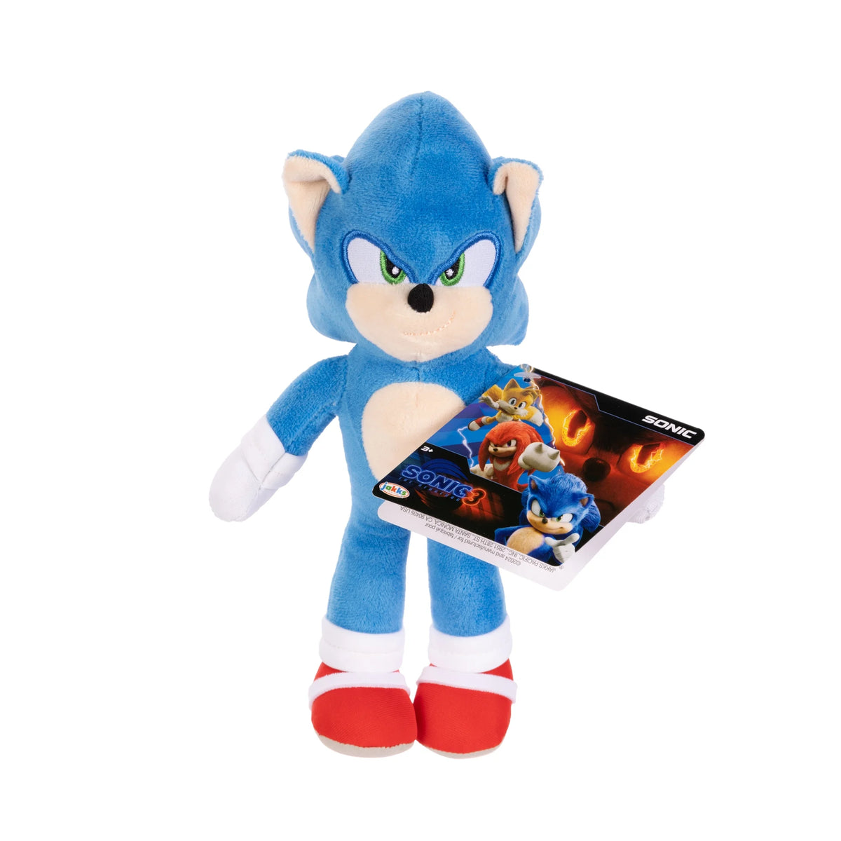 Sonic 3 The Hedgehog Pehmolelulajitelma 22cm