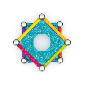 Geomag Glitter Magneettinen Rakennussarja 22 osaa