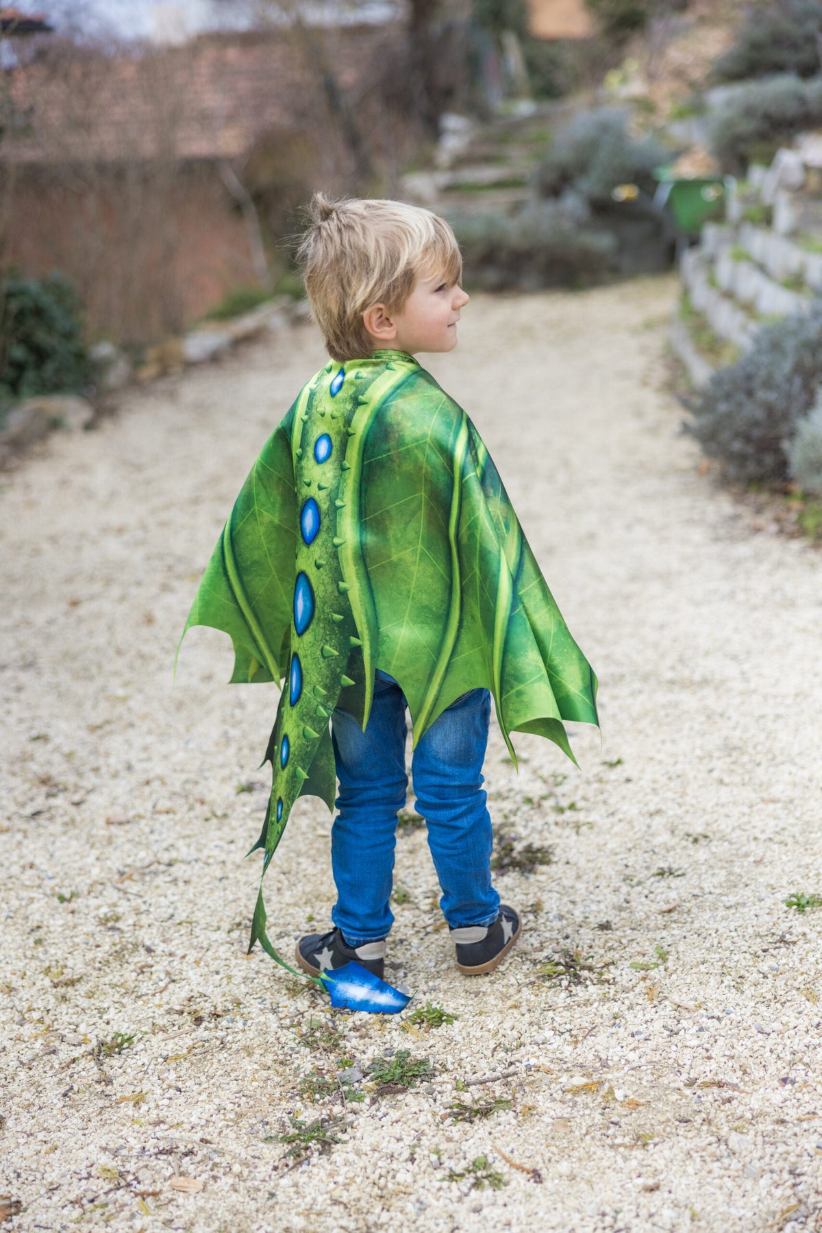 Great Pretenders Lohikäärmeviitta ja Maski 4-6v