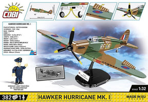Cobi 5728 Hawker Hurricane MK.1 Koottava Lentokone'