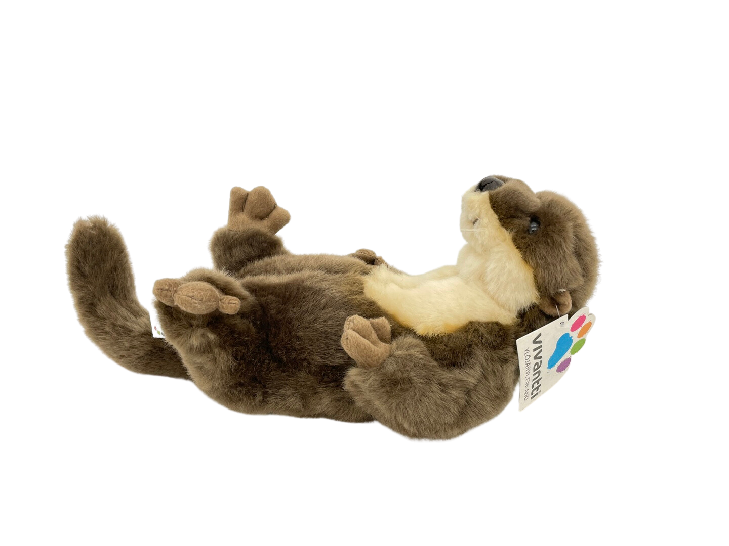 Selällä Makaava Saukko Pehmolelu 25cm