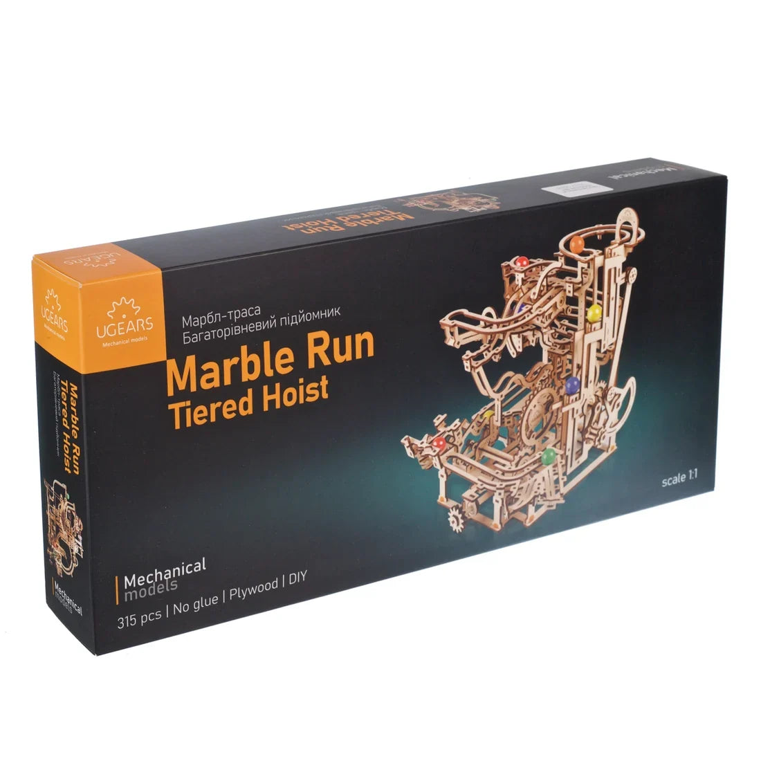Ugears Marble Run Tiered Hoist Kuularata