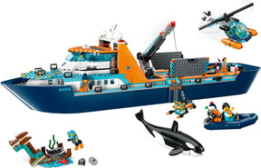 LEGO City 60368 Arktinen Tutkimusretkialus