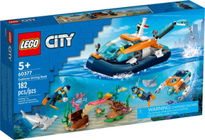 LEGO City 60377 Tutkimussukellusvene