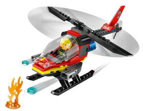 LEGO City 60411 Palokunnan Pelastushelikopteri