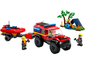 LEGO City 60412 Nelivetopaloauto ja Pelastusvene