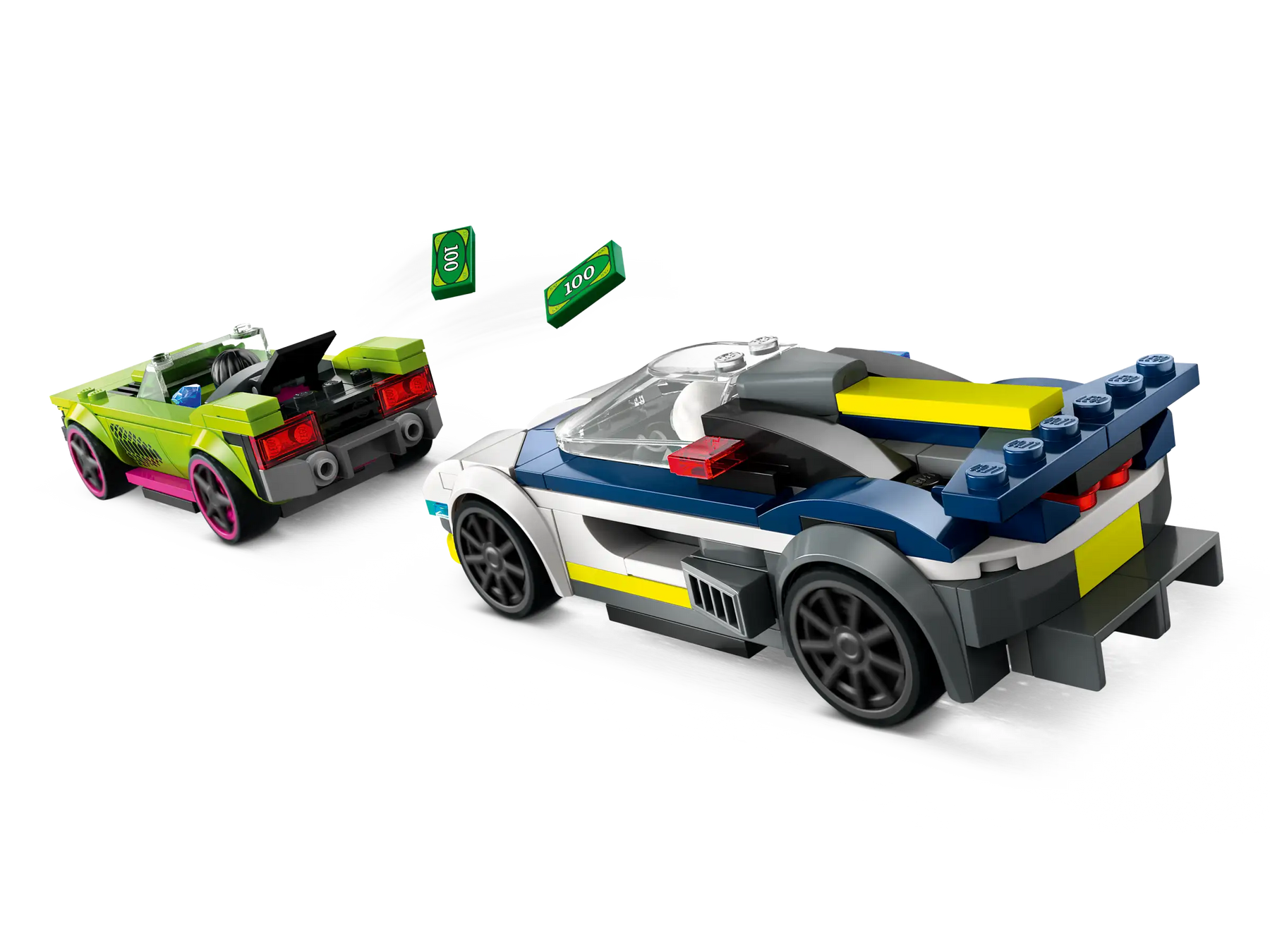 LEGO City 60415 Poliisiauto ja Muskeliauton Takaa-ajo