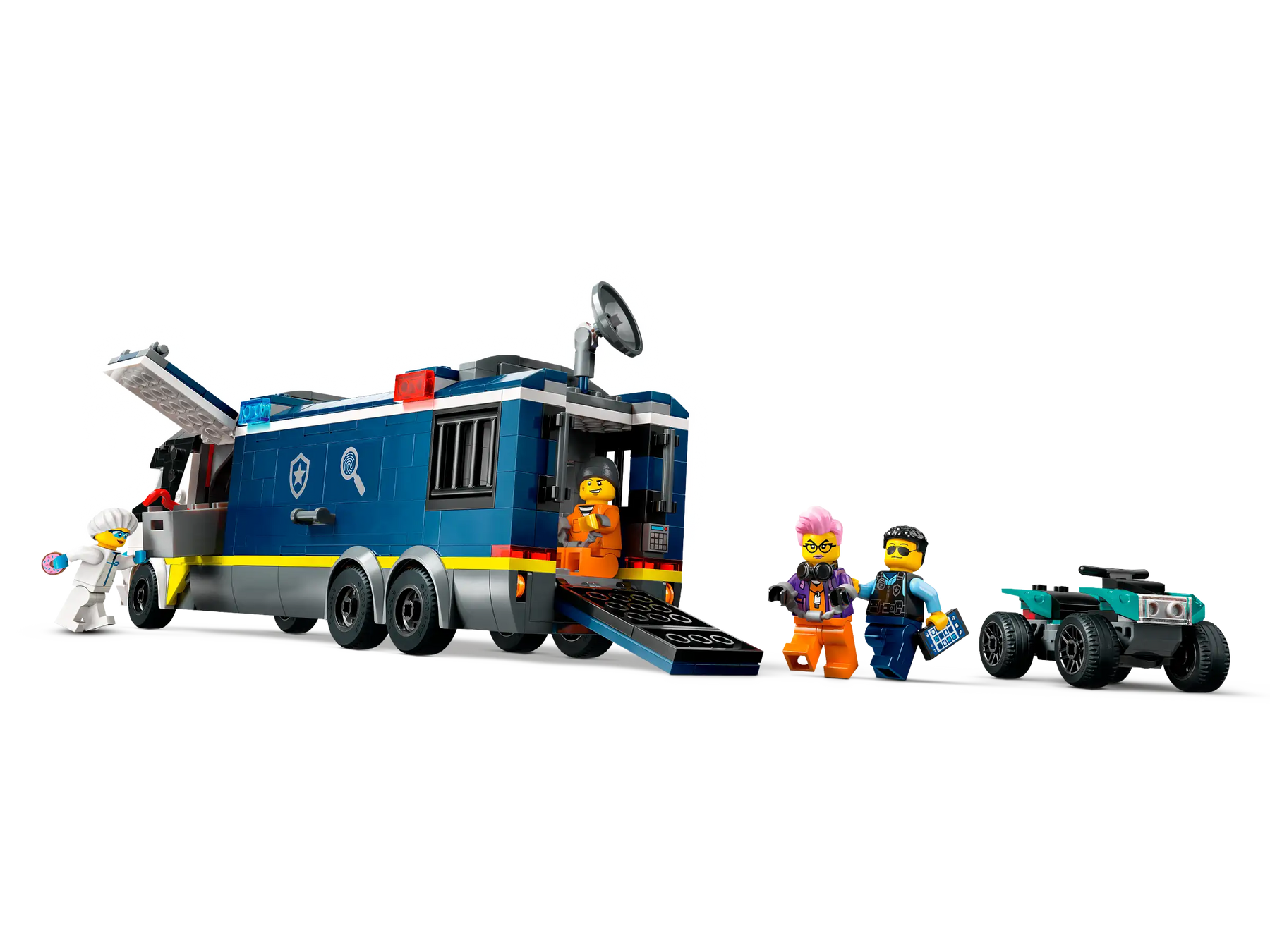 LEGO City 60418 Poliisin Rikoslaboratorioauto