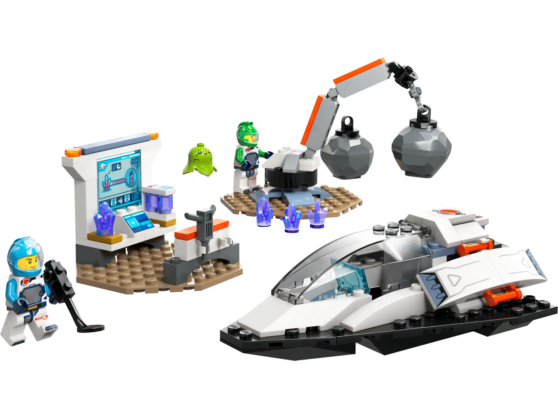 LEGO City 60429 Avaruusalus ja Asteroidilöytö