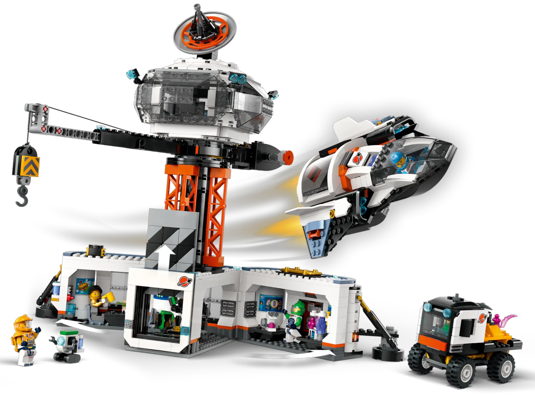 LEGO City 60434 Avaruusasema ja Raketin Laukaisualusta