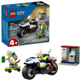 LEGO City 60455 Takaa-ajo Poliisimoottoripyörällä