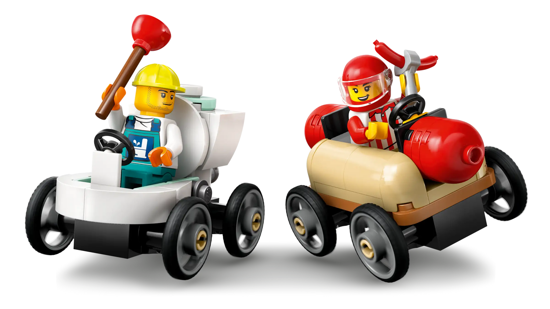 LEGO City 60460 Ei rajoja: Kilpa-autojen Ramppirata