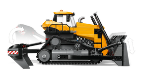 LEGO City 60466 Keltainen Puskutraktori