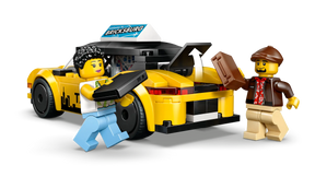 LEGO City 60487 Keltainen Taksi
