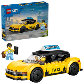 LEGO City 60487 Keltainen Taksi