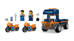 LEGO City 60491 Moottoripyörän Kuljetusauto