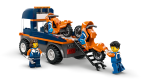 LEGO City 60491 Moottoripyörän Kuljetusauto
