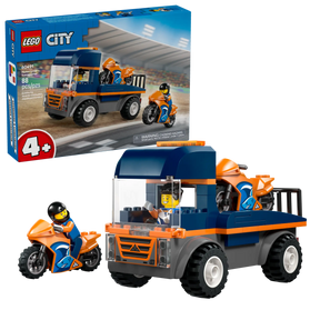LEGO City 60491 Moottoripyörän Kuljetusauto