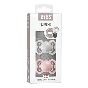 BIBS Supreme Tutti 2kpl Koko 1 Haze/Blossom