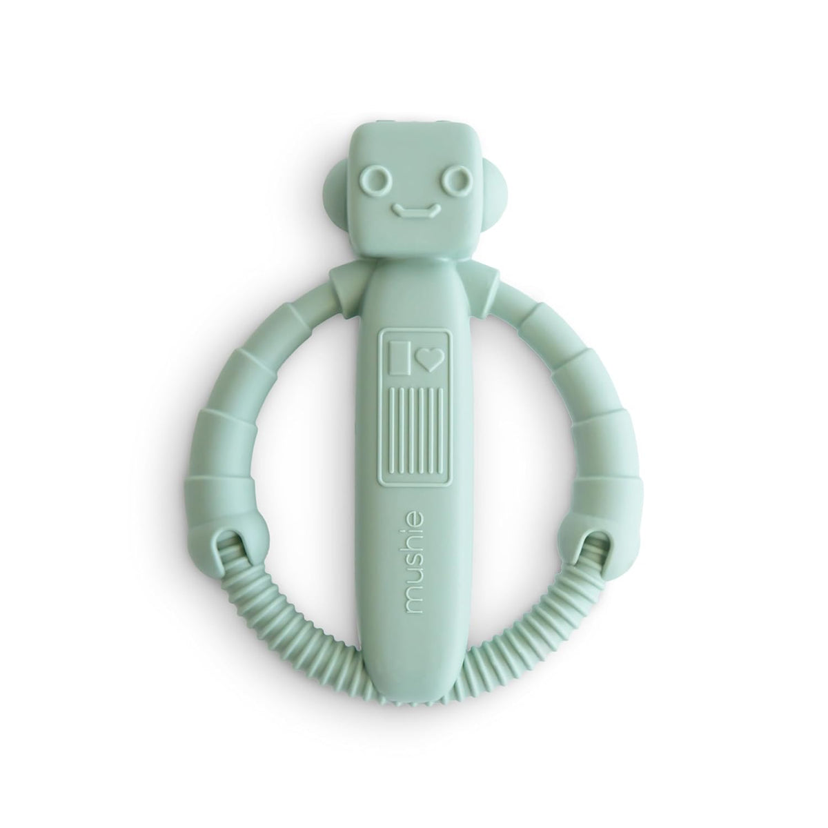 Mushie Robot Rattle Teether Robotti Purulelu