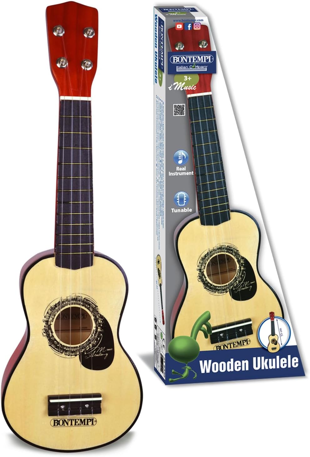 Bontempi Puinen Ukulele 53 cm