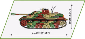 Cobi 2576 HC WWII Koottava Tankki