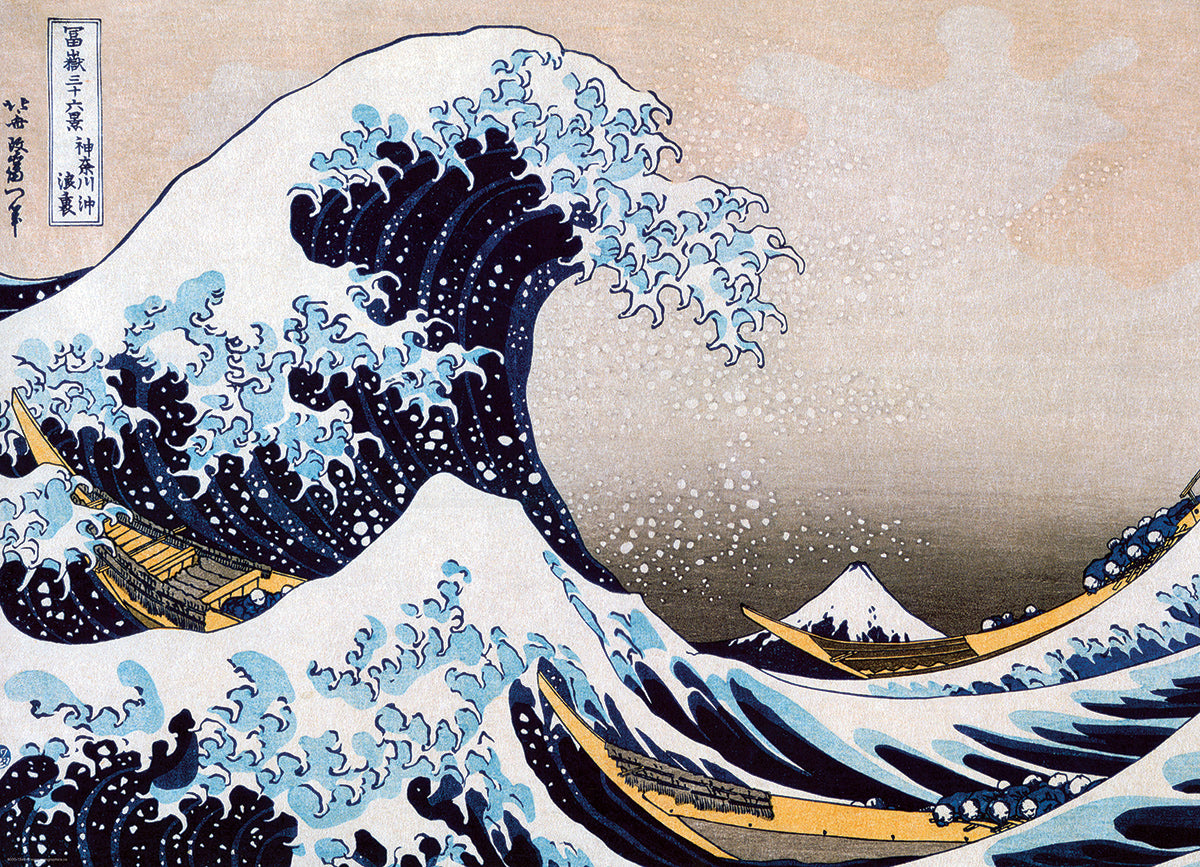Eurographics 1000 Palan Palapeli Great Wave Of Kanagawa