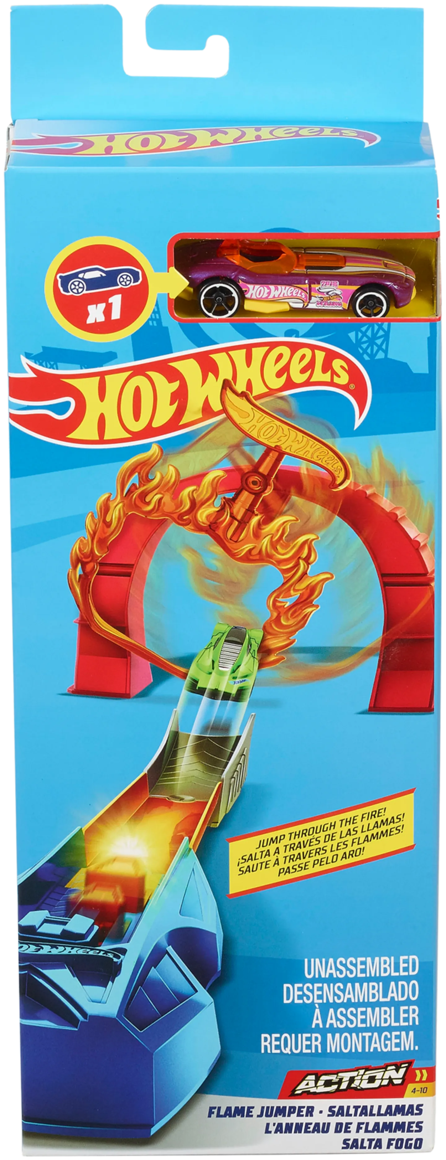 Hot Wheels Classic Stunt Autorata Lajitelma