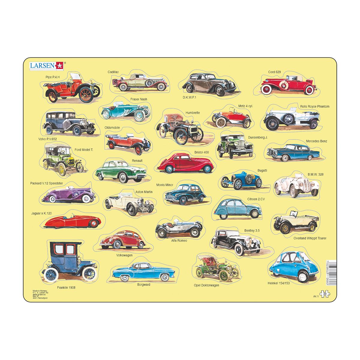 Larsen Kehyspalapeli 30 palaa Vanhat Autot