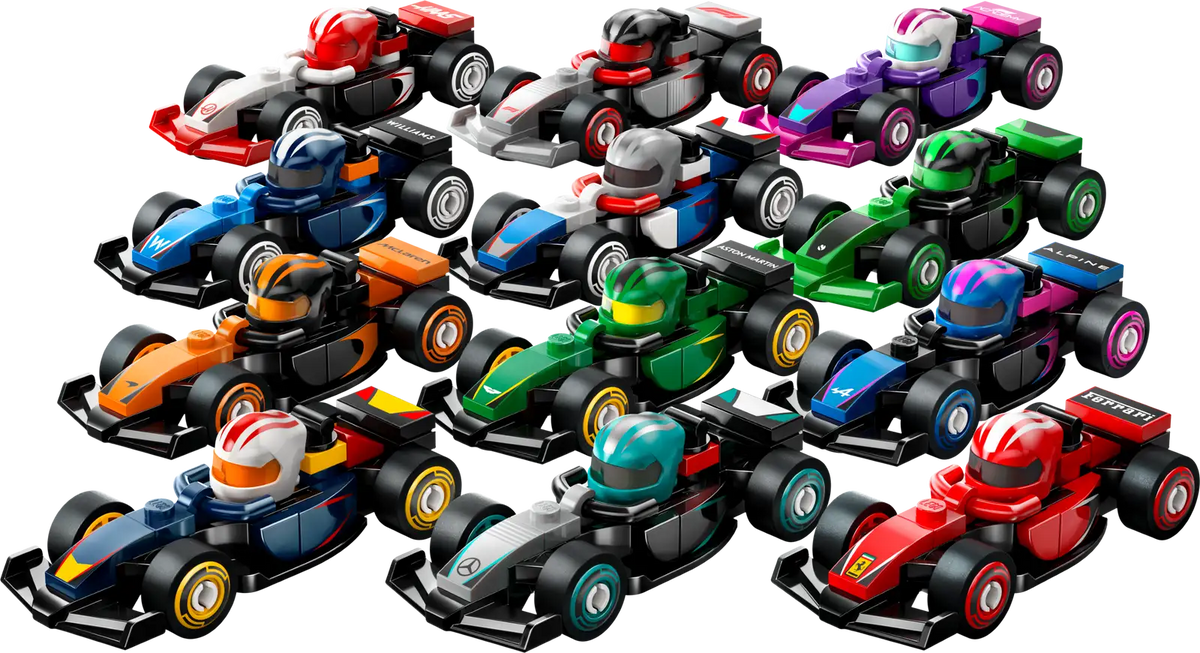 Lego 71049 Keräiltävät F1®-kilpa-autot