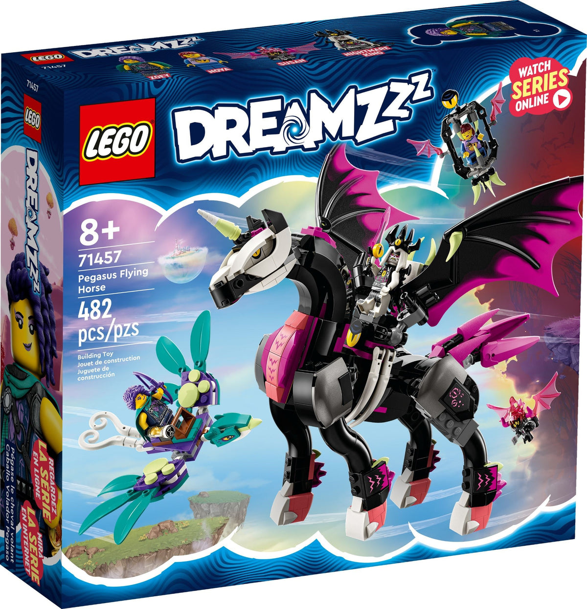 LEGO Dreamzzz 71457 Pegasus Lentävä Hevonen