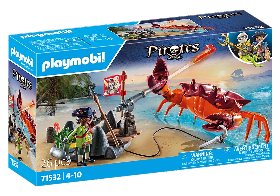 Playmobil Pirates 71532 Taistelu Jättirapua vastaan