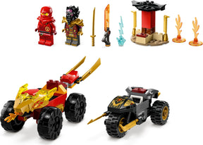 LEGO Ninjago 71789 Kain ja Rasin Auto- ja Motskaritaistelu