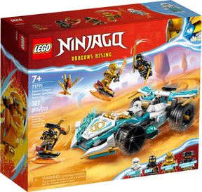 LEGO Ninjago 71791 Lohikäärmevoiman Zane – Spinjitzu-Kilpa-Auto