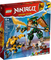 LEGO Ninjago 71794 Lloydin ja Arinin Ninjatiimin Robottiasut