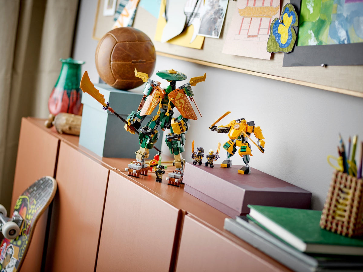 LEGO Ninjago 71794 Lloydin ja Arinin Ninjatiimin Robottiasut