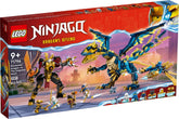 LEGO Ninjago 71796 Elementtilohikäärme vs. Keisarinnan Robottiasu