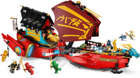 LEGO Ninjago 71797 Kohtalon Alus – Kilpailu Aikaa Vastaan