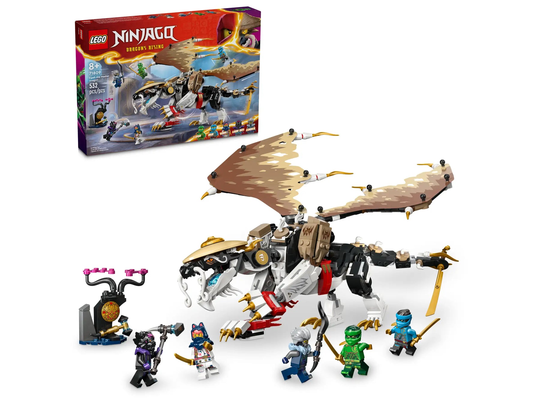 LEGO Ninjago 71809 Egalt-mestarilohikäärme