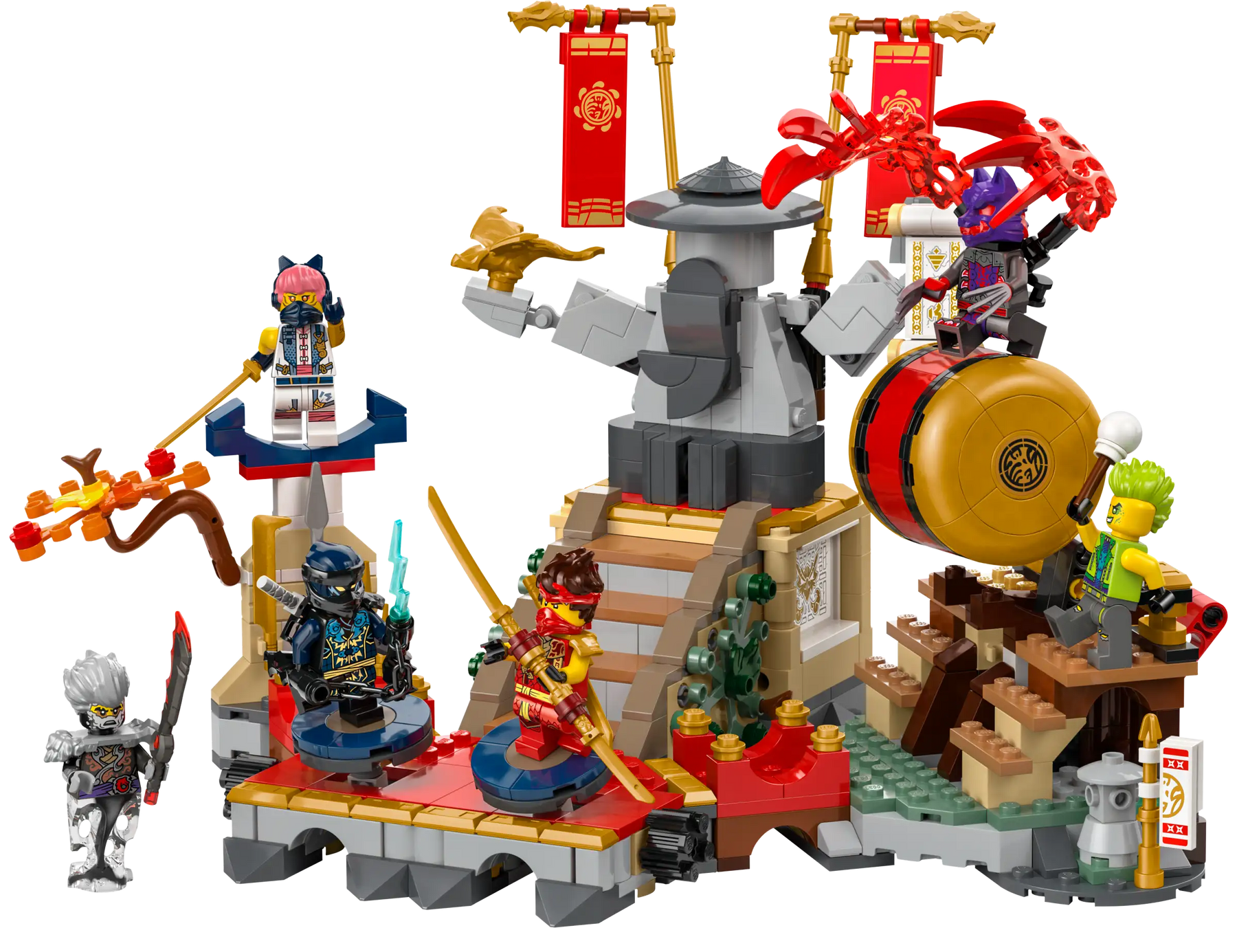 LEGO Ninjago 71818 Turnajaisten Taisteluareena