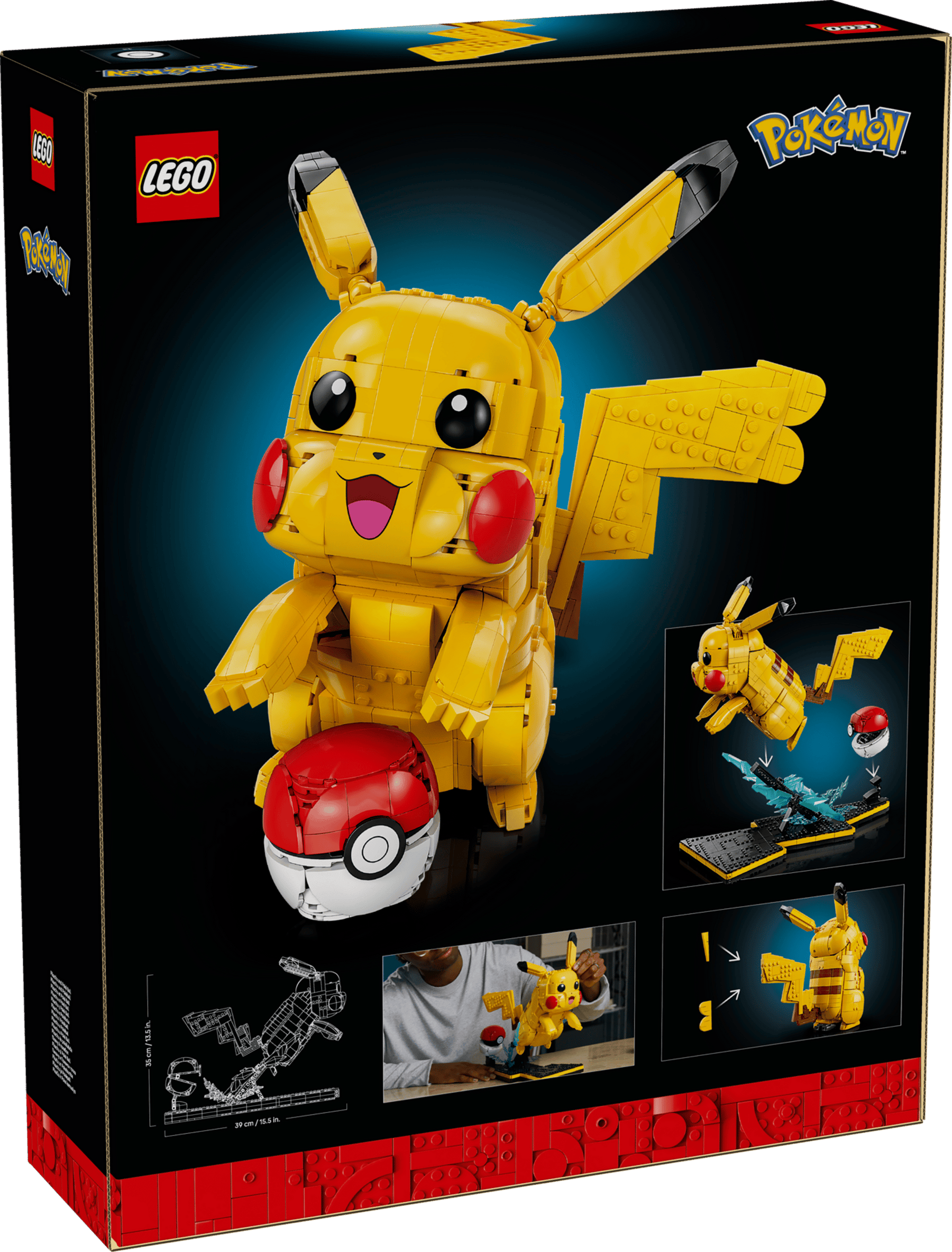 LEGO Pokemon 72152 Pikachu ja Poképallo