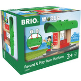 Brio Puujunarata 33840 Tallenna & Toista-Junalaituri