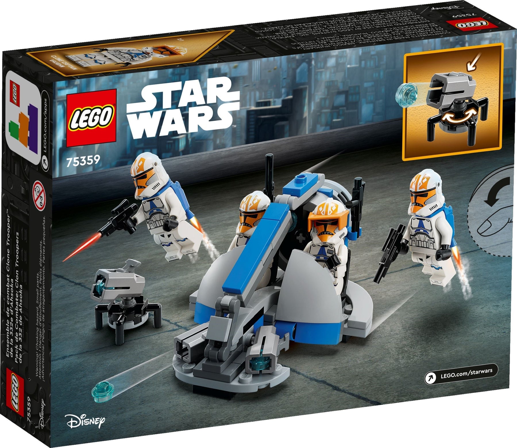 LEGO Star Wars 75359 332. Komppanian Ahsokan Kloonisoturin Taistelupakkaus