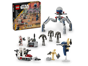 LEGO Star Wars 75372 Kloonisoturin ja Taisteludroidin Taistelupakkaus