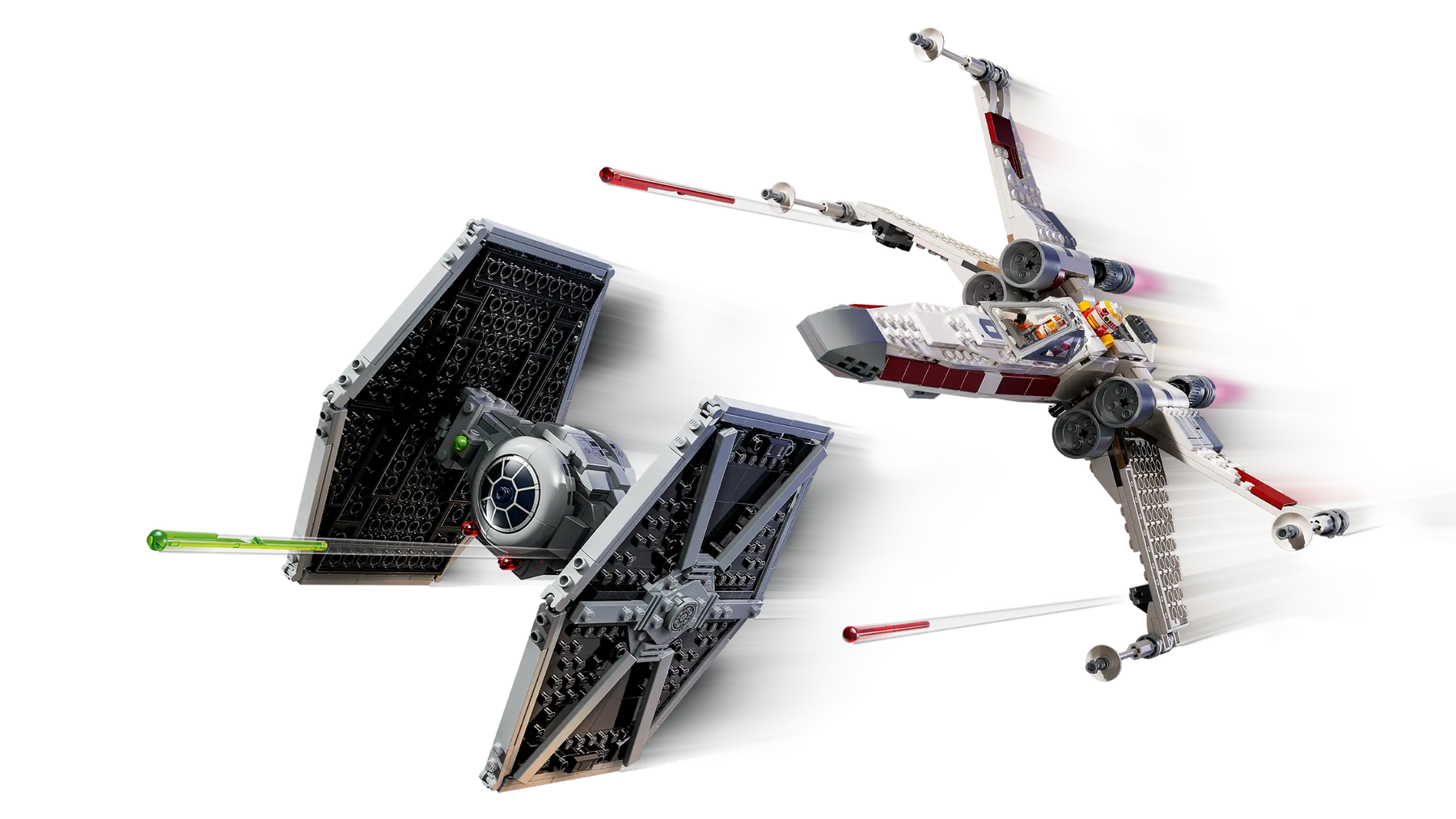 LEGO Star Wars 75393 TIE-hävittäjä ja X-Wing – Yhdistelmämalli