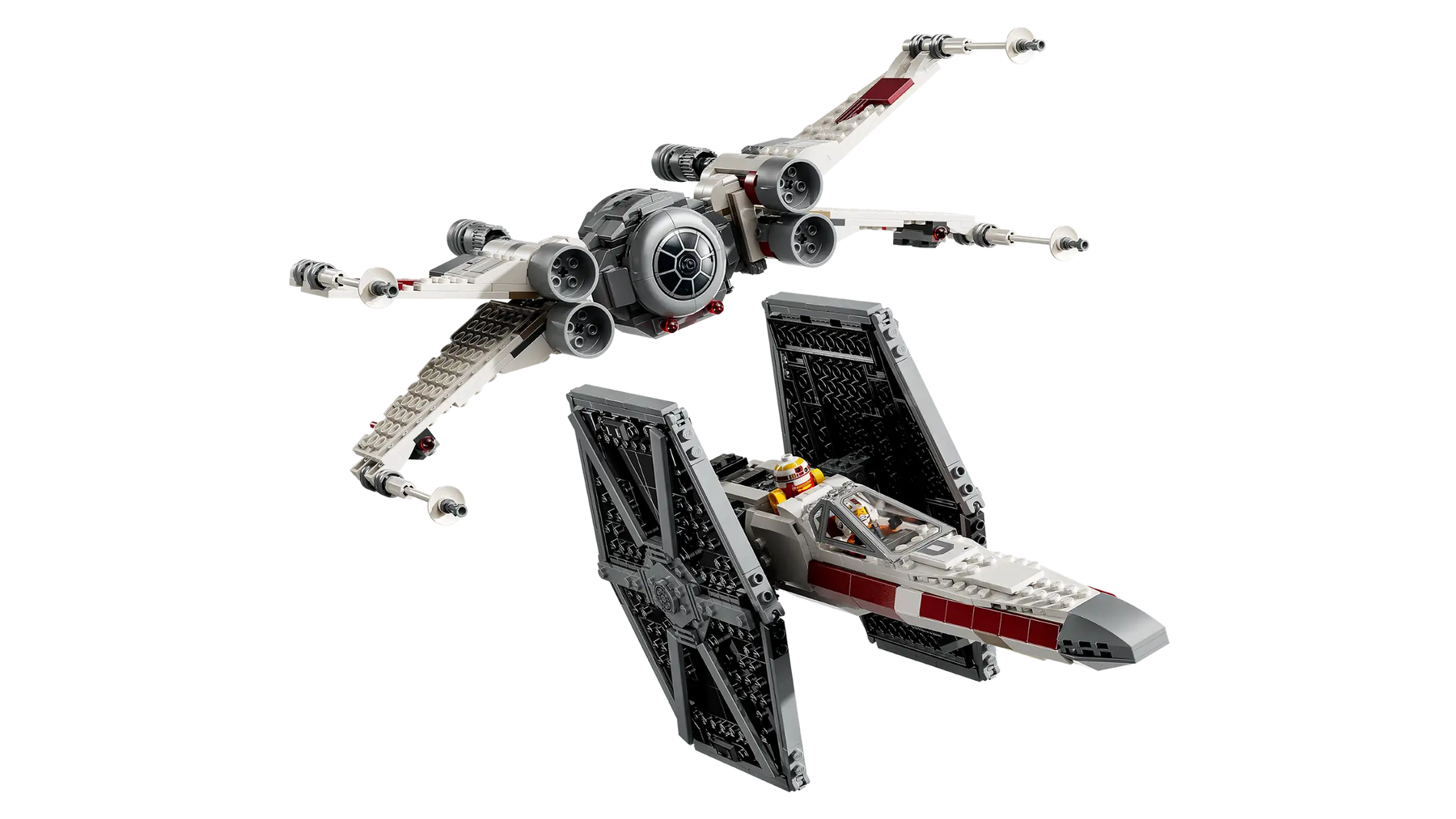 LEGO Star Wars 75393 TIE-hävittäjä ja X-Wing – Yhdistelmämalli