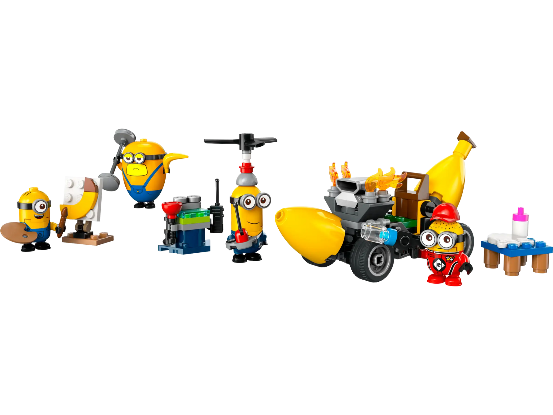 LEGO Minions 75580 Kätyrit ja Banaaniauto